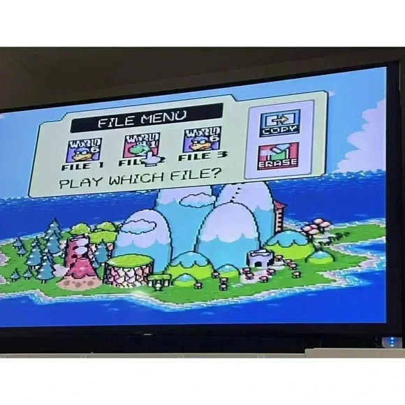 Super Mario World 2: Yoshi's Island (SNES Super Nintendo) Authentic Cart Tested - Picture 5 of 6